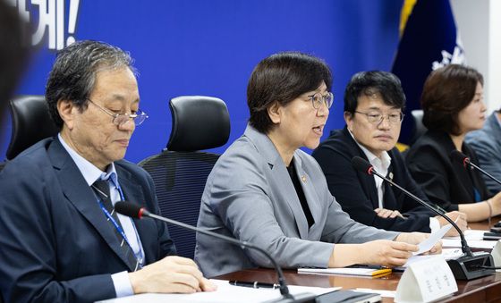 정은경 보건복지부 장관, 당정대 협의 모두 발언