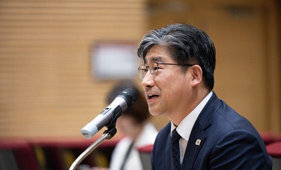 기자간담회 참석한 류덕현 재정기획보좌관