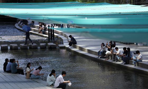 그늘 필요한 무더위