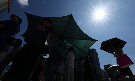 30도 이상 오른 무더위