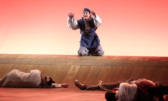 민초 이야기 연극 '퉁소소리'