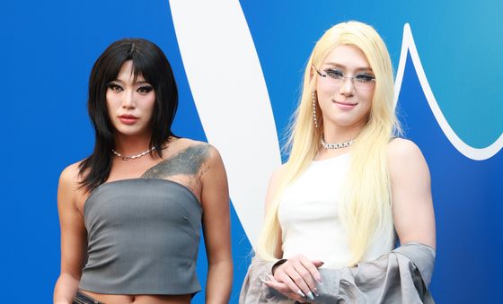 지반·보리, 서울패션위크 나들이