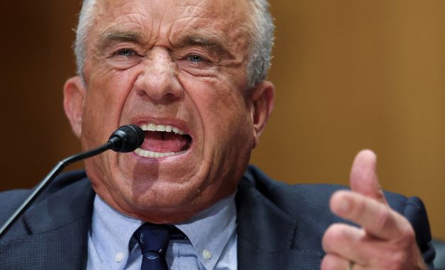 [포토] 상원 청문회 출석한 케네디 美 보건복지부 장관