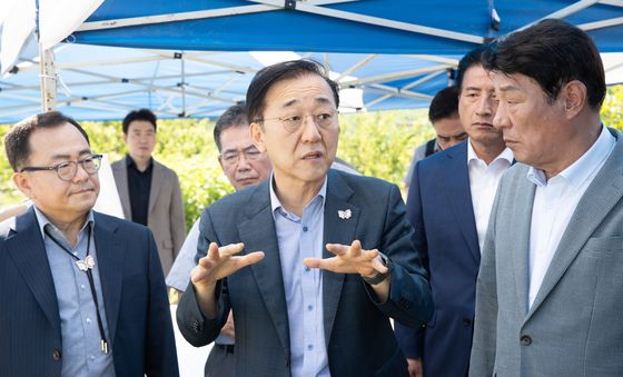 김윤덕 장관, 대구경북통합신공항 예정지 현장 방문
