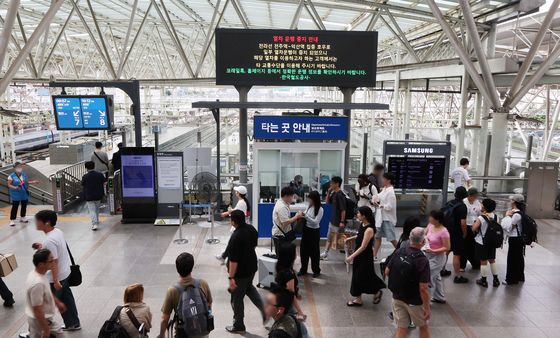열차 멈춘 전북 폭우, 오전 10시 운행 재개