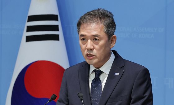 황현선 조국혁신당 사무총장, 사퇴 기자회견