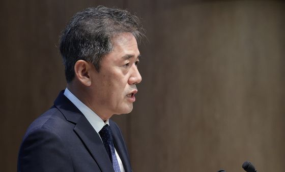 기자회견하는 황현선 사무총장