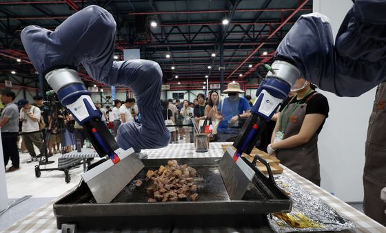 요리하는 로봇셰프