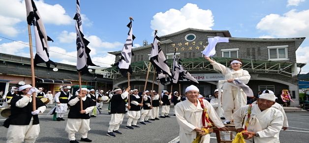 논산 연산백중놀이, 공동체 숨결 '활짝'