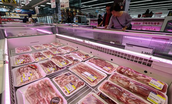 돼지고기 가격 상승세