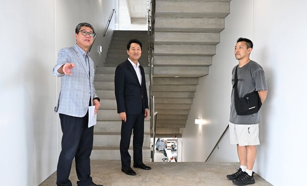 서울시장, 서울시 건축상 대상 선정된 코어해체시스템 방문