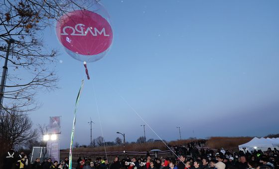 '새해 소망 담긴 애드벌룬 띄웁니다'