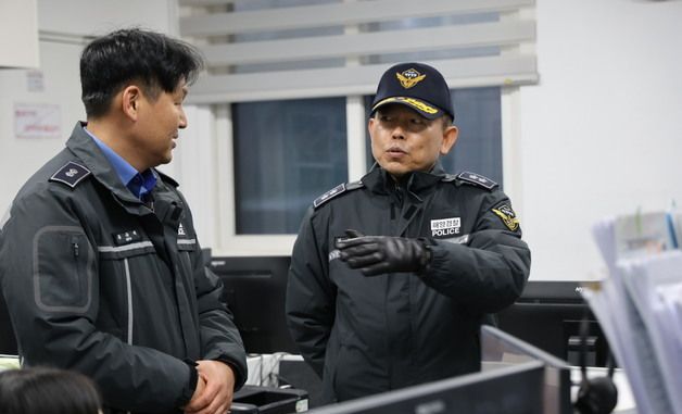 "안전한 해맞이" 현장 점검하는 김인창 동해해경청장