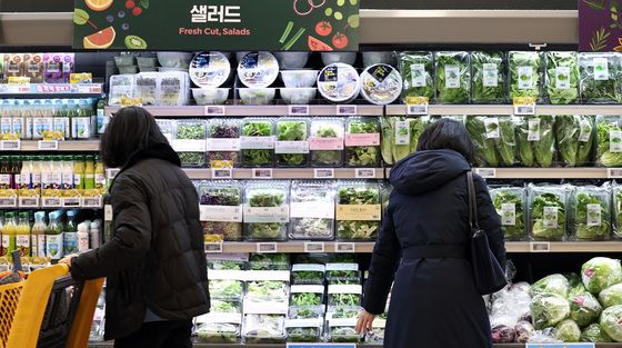 먹거리 물가 '껑충'