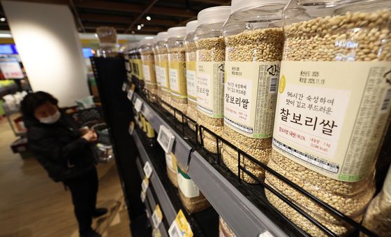 '보리쌀 가격 38% 올랐다'