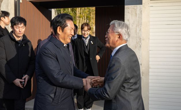 정청래 대표, 문재인 전 대통령 예방