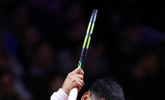 알카라스 '득점 성공'