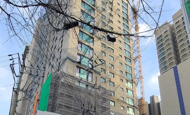 아파트 붕괴사고 설명하는 유가족 대표