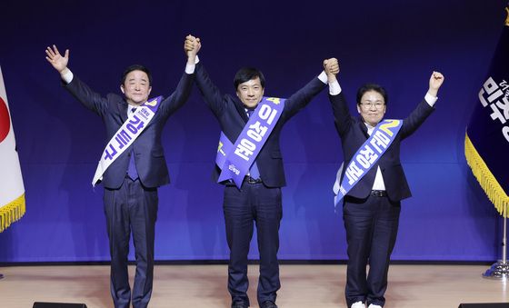 與 최고위원 당선된 강득구·이성윤·문정복