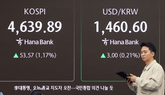 코스피·환울 '동반 상승'