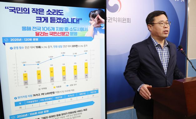 달리는 국민신문고, 국민의 작은 소리도 크게 듣겠습니다!