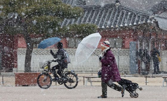 눈 내린 수도권