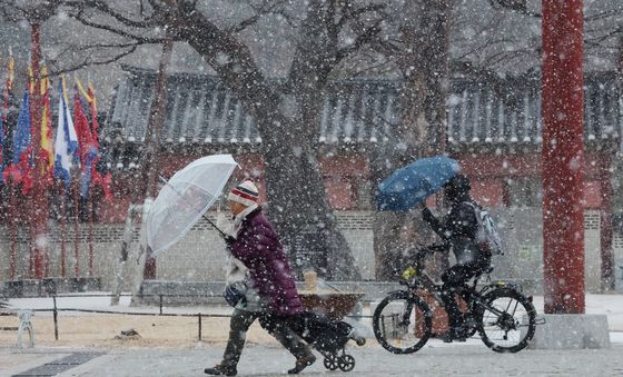 눈 내린 수도권