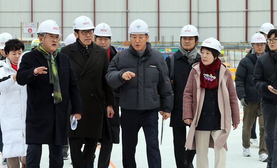 광운대역 물류부지 현장 찾은 오세훈 서울시장