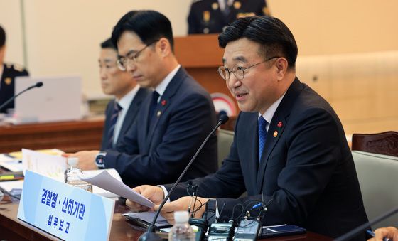 모두발언하는 윤호중 행안부 장관