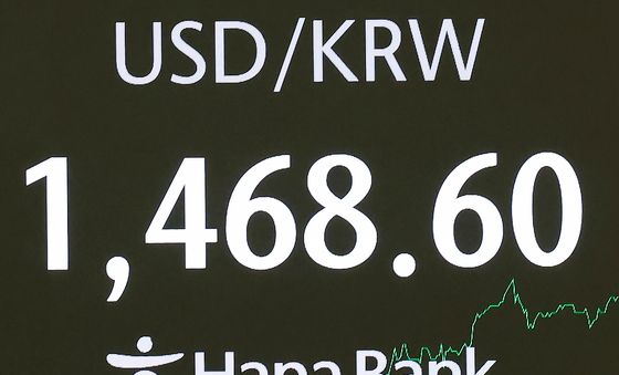 10원 넘게 오른 달러·원 환율