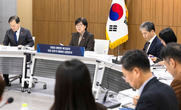 정은경 장관, 보건복지부 산하기관 업무보고