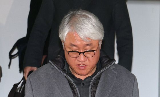 서울 시내버스 노사협상 결렬, 굳은표정의 김정환 이사장