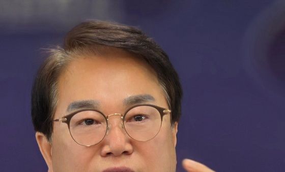 기자회견하는 김하수 청도군수