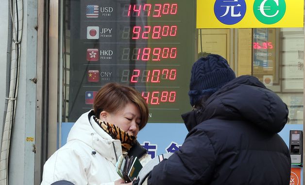 외환당국 억제력 뚫은 환율 … 원·달러 환율 1470원대 재진입