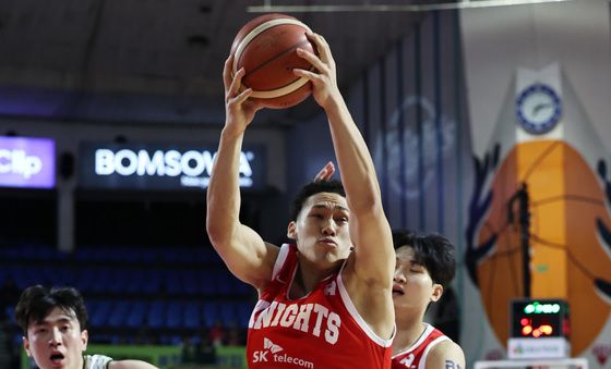 SK 다니엘 '리바운드볼은 내꺼'