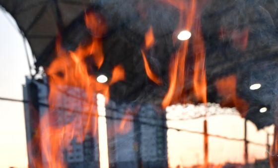 모닥불 피워놓고