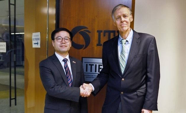 여한구 통상교섭본부장, 미국 정보기술혁신재단 회장 면담