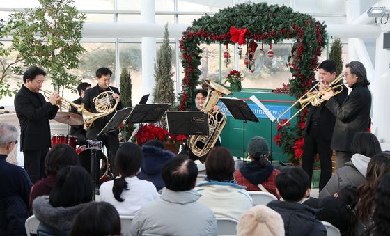따뜻한 온실에서 즐기는 음악회