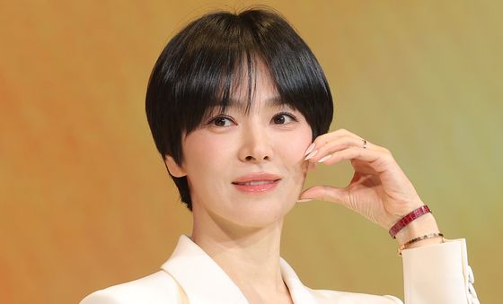 송혜교, 은은한 꽃 향기