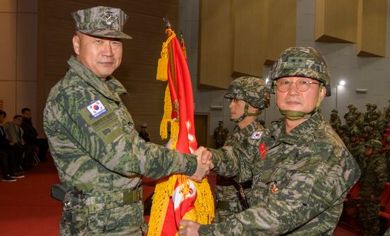 해병대 1사단장 취임한 박성순 장군