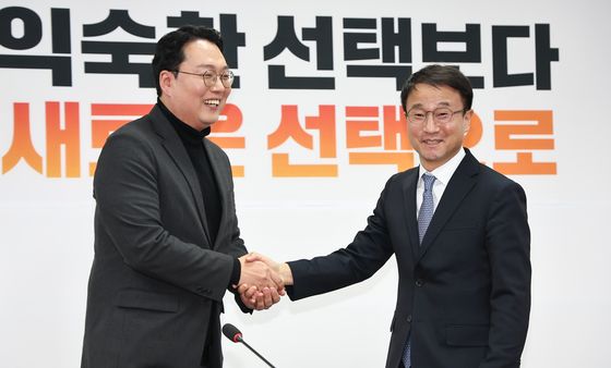 한병도 민주당 원내대표, 개혁신당 원내대표 예방