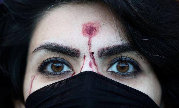 [포토] 이탈리아에서 '이란 시위' 지지 집회