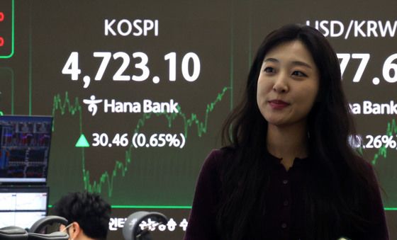 코스피, 4720선 마감...최고가 또 경신