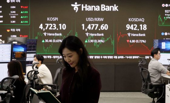 코스피-원달러환율 '상승', 코스닥 '하락'