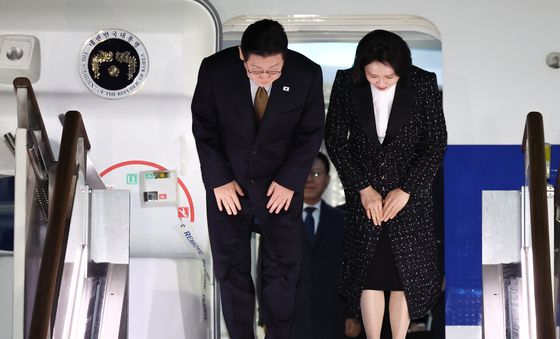 일본 순방 마친 이재명 대통령 부부