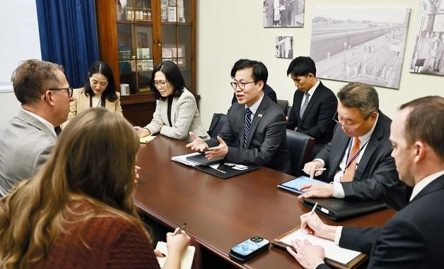 여한구 통상교섭본부장, 미국 의회 무역 소위원회 위원장 면담