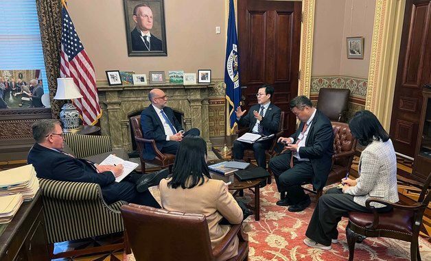 여한구 통상교섭본부장, 백악관 관리예산실 국장 면담