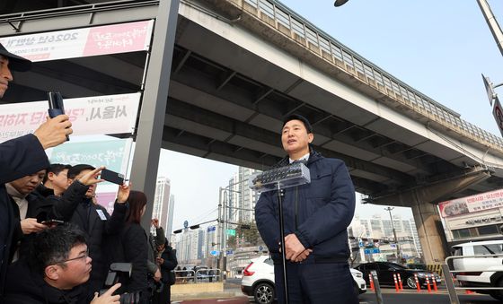 내부순환로 방문 후 소감 밝히는 오세훈 시장