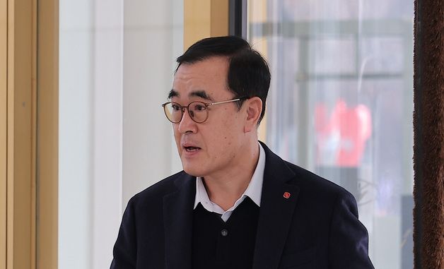 롯데 VCM 참석하는 정기호 롯데상사 대표이사