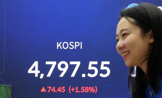 4,800선을 향해 달리는 코스피